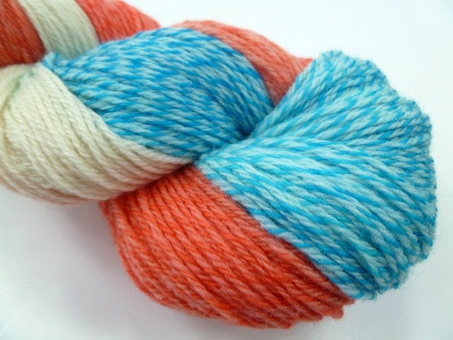 Tweed Sock Weight  Yarn: Southwest Retro Turquoise