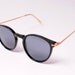 Round Black Sunglasses (Joey)