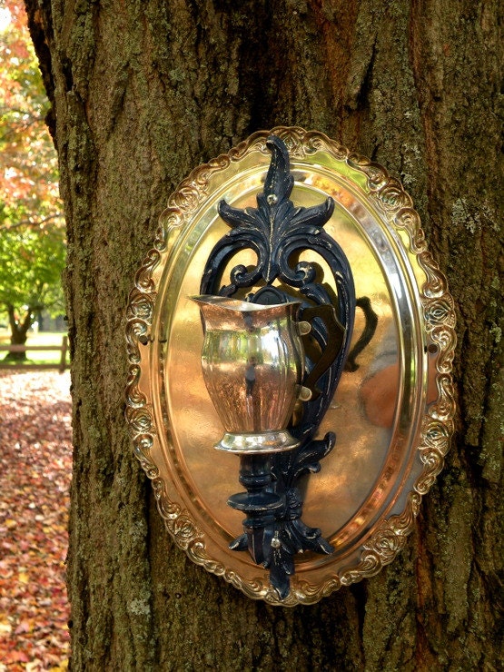 Luxury Recycled / Upcycled Metal Bird Feeder