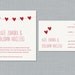 Printable Wedding Invitation Set - Kate