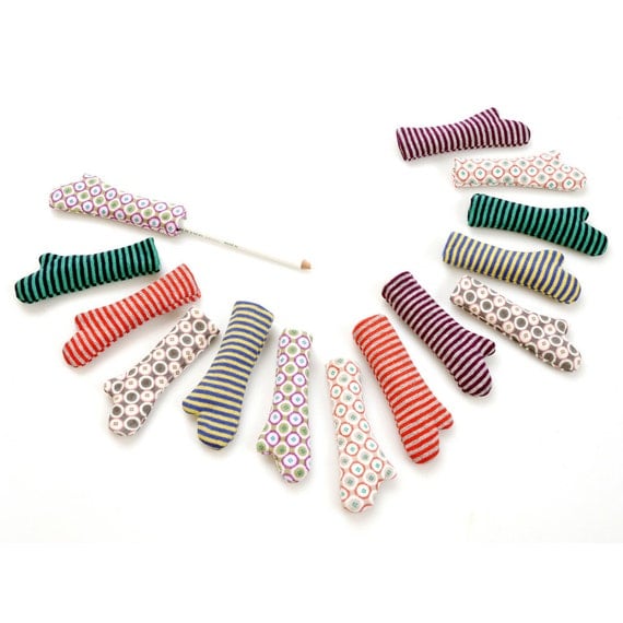 Hello Hands - fabric home deco accessories for pens
