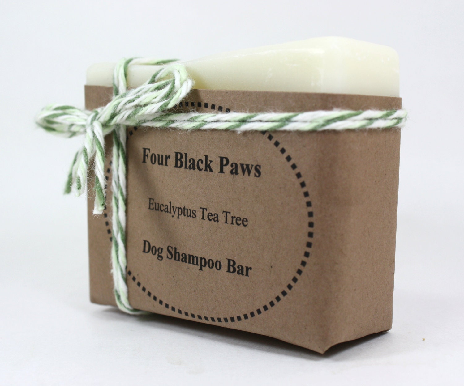 Eucalyptus Tea Tree Dog Shampoo Soap Bar - Handcrafted in Small Batches (Weighs between 4.5oz and 5oz each)