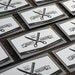 Custom Letterpress Business Card and Graphic Design Package - 100qty