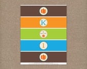 Custom Printable Little Pumpkin Birthday Party Water Bottle Labels