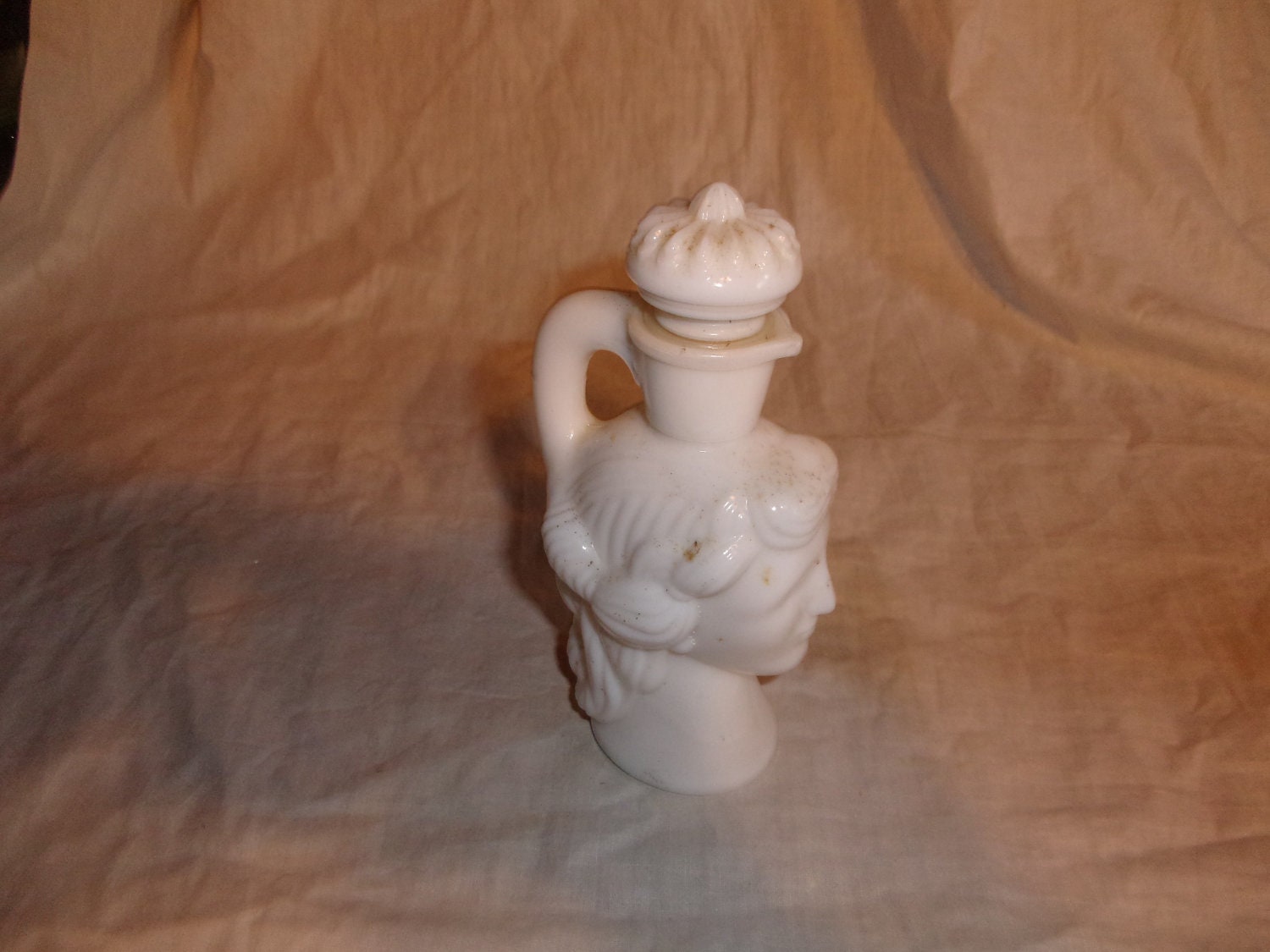 vintage avon perfume bottle grecian pitcher skin so soft bath oil full