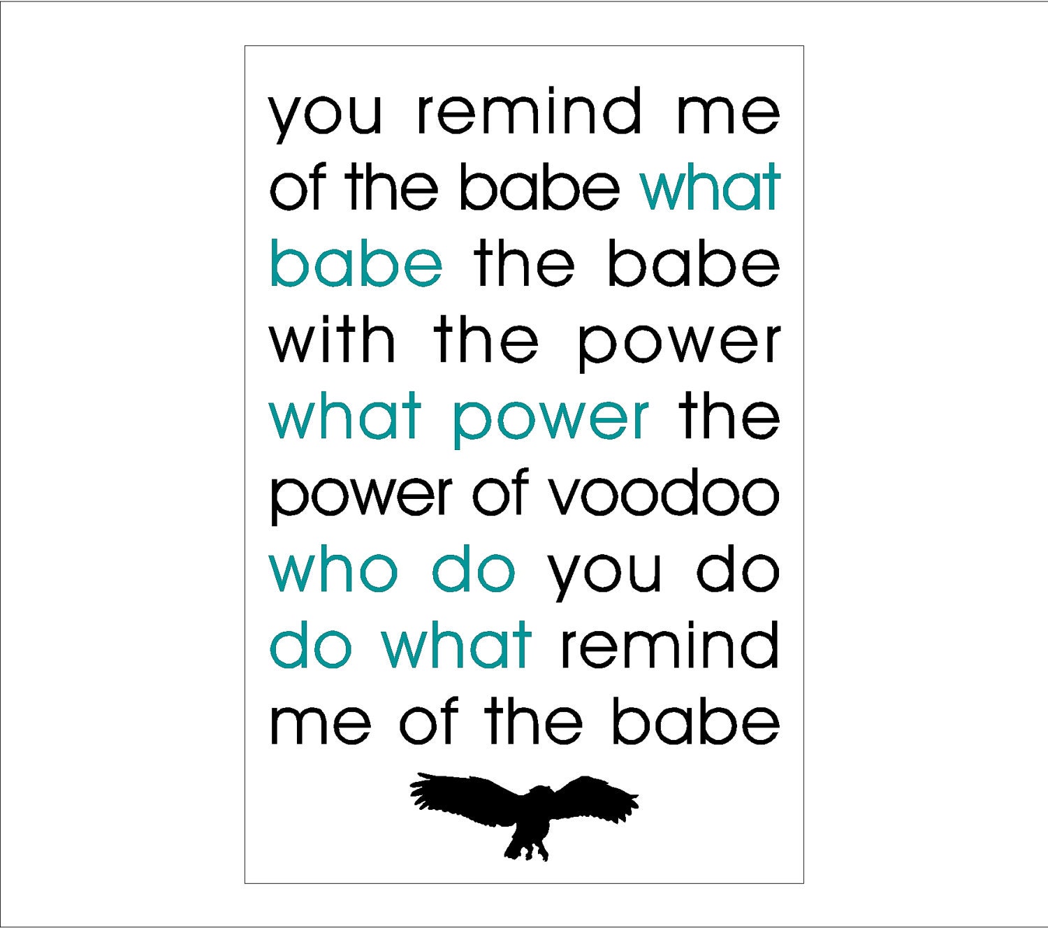 Labyrinth - You Remind Me of the Babe sign