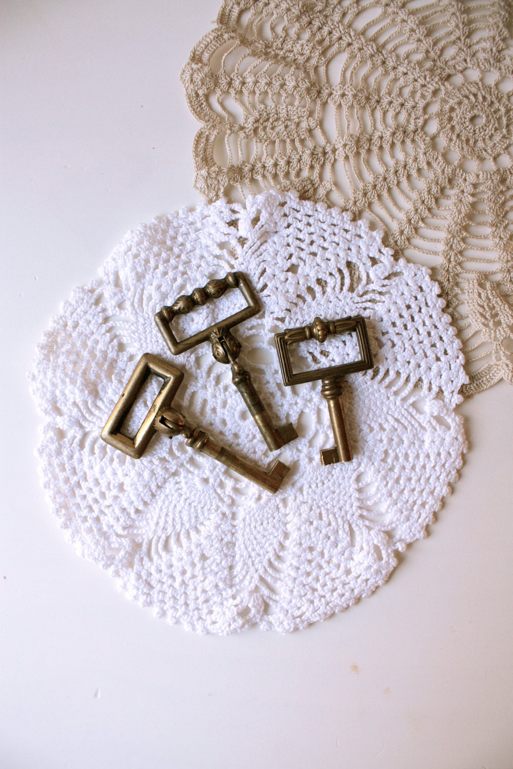 geometric italian vintage keys - No.84