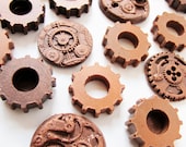 25 Chocolate Steampunk Gears Il_170x135