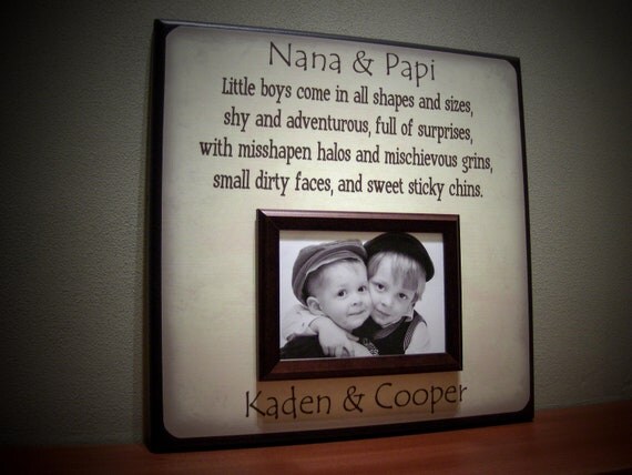 grandparents picture frame little boys come in by grandparents picture frame little boys come in by
