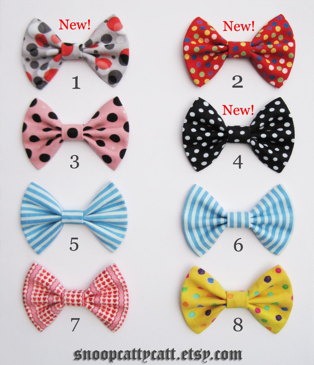 Cat Bow Tie - Choose Your Own (Cotton Prints)