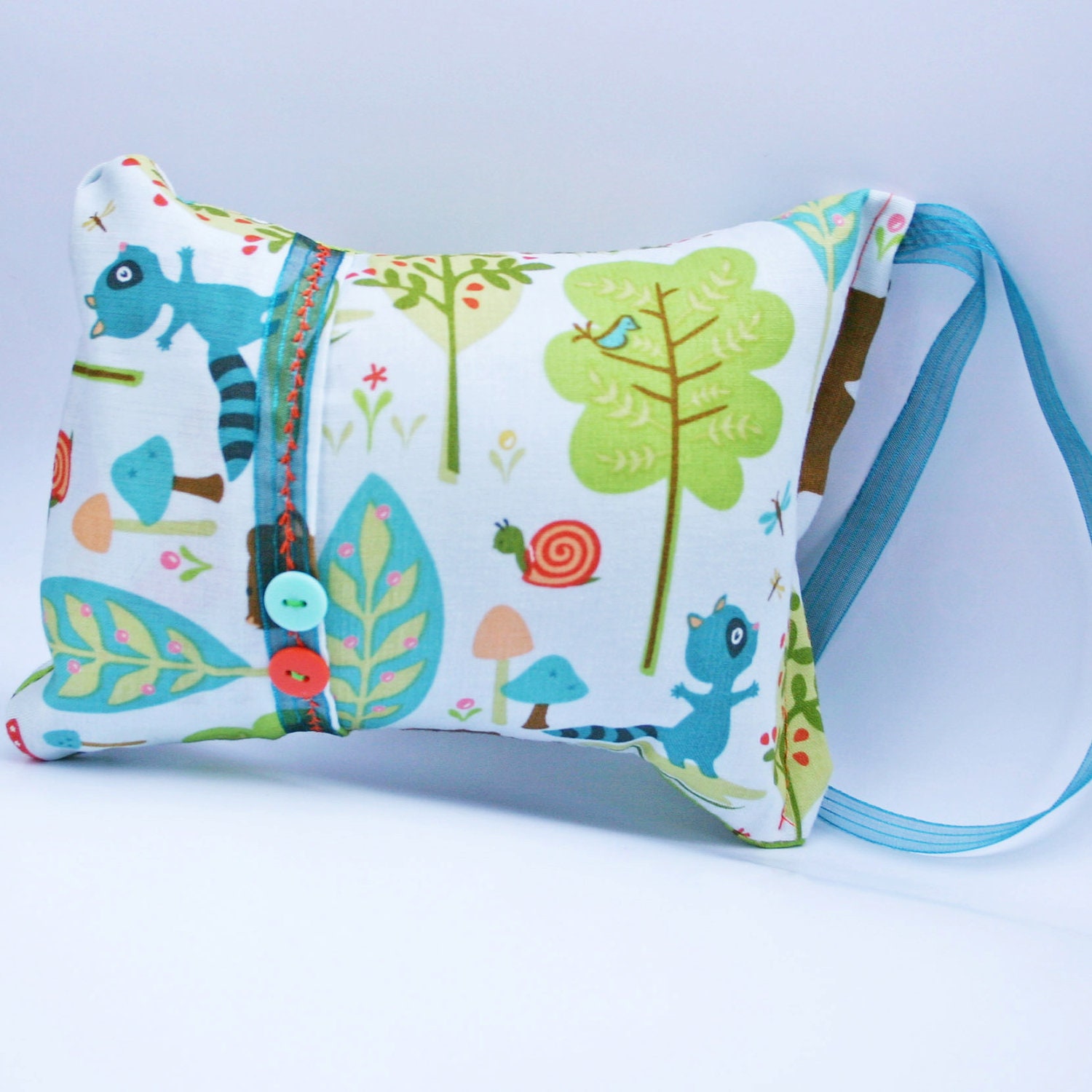 Magic Forest Tooth Fairy Pillow Homemade Designer Fabric - By Jennifer Star