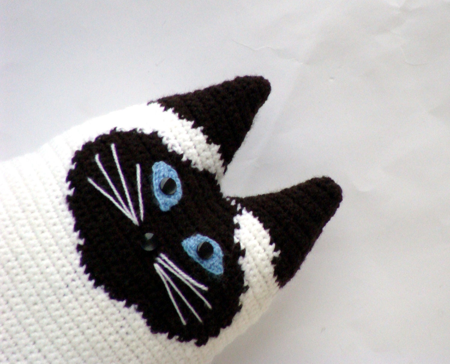 Personalized cat - cat pillow by your own design - stuffed