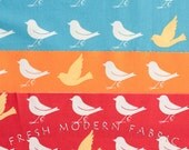 Fat Quarter Bundle Oh Deer Sparrow, 3 Pieces, Momo, Moda Fabrics, 100% Cotton Fabric