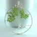 Tree of Life Pendant with Peridot Stone Chips by Michelle