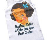Vintage Childrens tshirt... My moms tattoo is cuter than your moms...