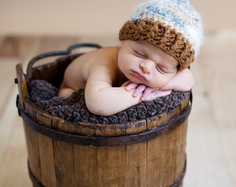 Newborn Ribbed Beanie