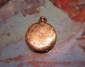 Antique Locket Victorian Gold Filled Pocket Watch Fob Hair Locket Photo Locket Vintage 1880s Victorian Jewlery