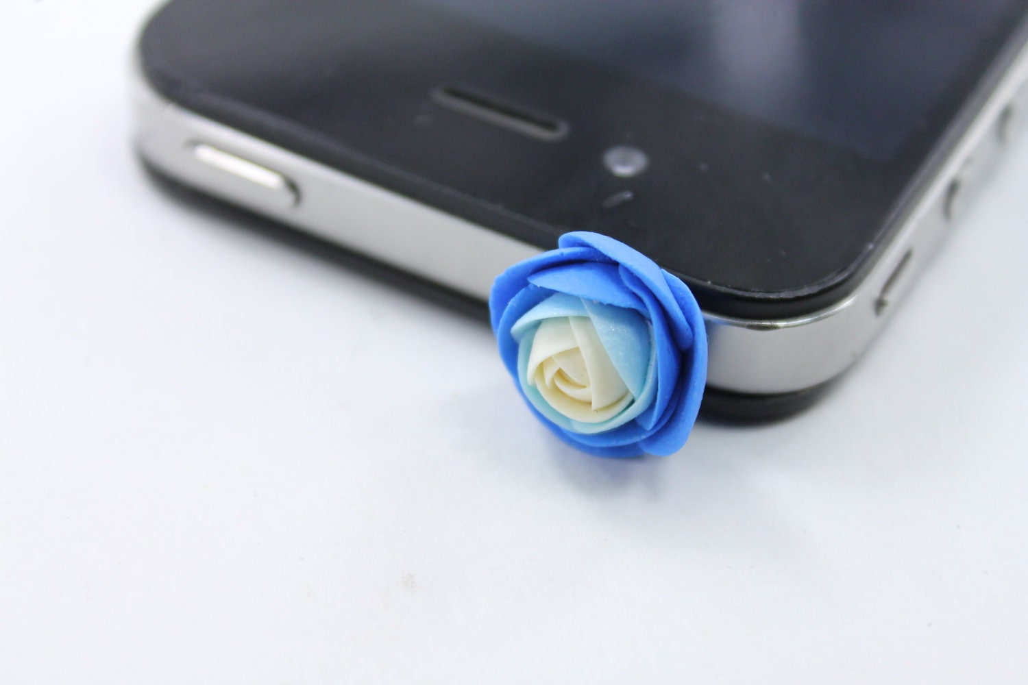 Iphone Plug - Phone Charm, Floral Earphone Plug - iphone  Accessories, Smart phone Accessories