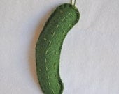 Christmas Pickle ornament, green