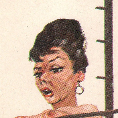 Mature Vintage Calendar Page, Zodiac, Virgo
