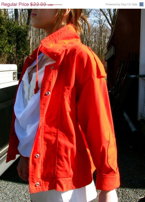 ON SALE NOW Vintage Closeout Sale - Learsi Fire Engine Jacket