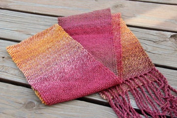 Handwoven Scarf - The Crow's Nest