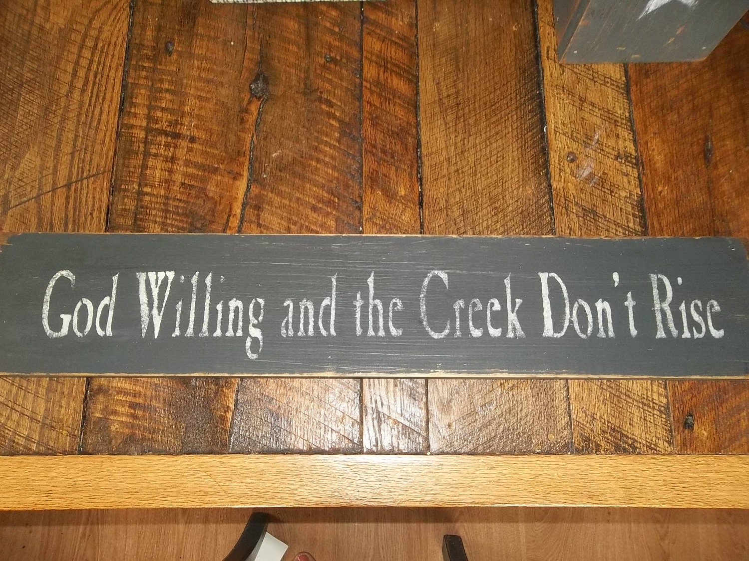 Primitive Rustic wooden farmhouse sign