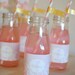 Pink and Gold Ballerina Birthday Party Drink Water Label Wrapper