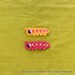 Instant Download - PDF Crochet Pattern - Caterpillar Applique - Text instructions and SYMBOL CHART instructions