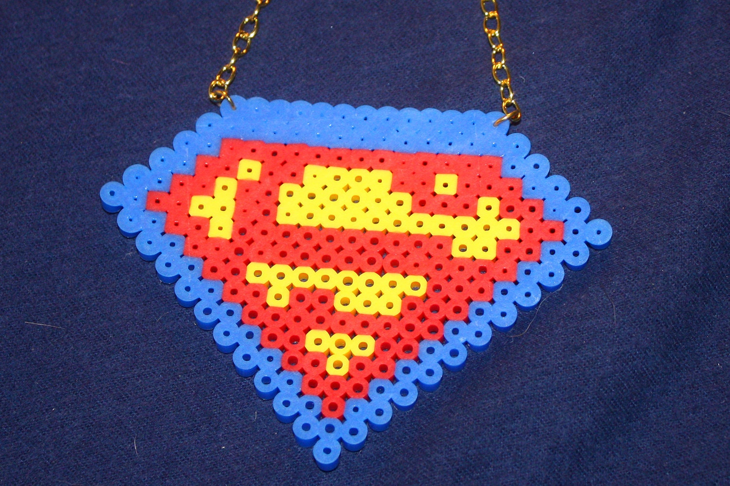 Hama Beads Superman