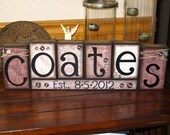 Family Blocks, Wooden Block Set, Boutique Blocks, Family Blocks, Home Decor, Wooden Blocks, Family Sign, Gifts