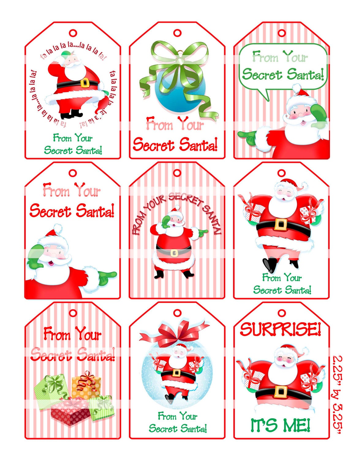 christmas gift tags clipart - photo #30