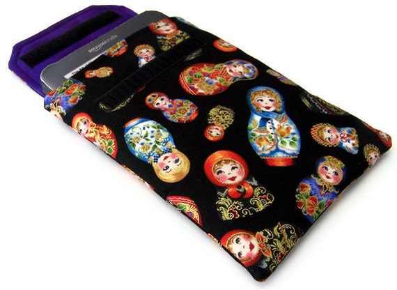 Nook HD 7", Nexus 7, Galaxy Tab2 7", Kindle Fire Cover MATRYOSHKA