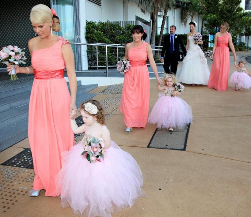 Flower girl tutu dress, Custom made to order for you with FREE headband.