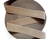 NEW STOCK 2" Mocha Brown Stretch Elastic Band. (1 Yard)