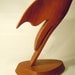 Wonderful mid century modern teak bird figurine