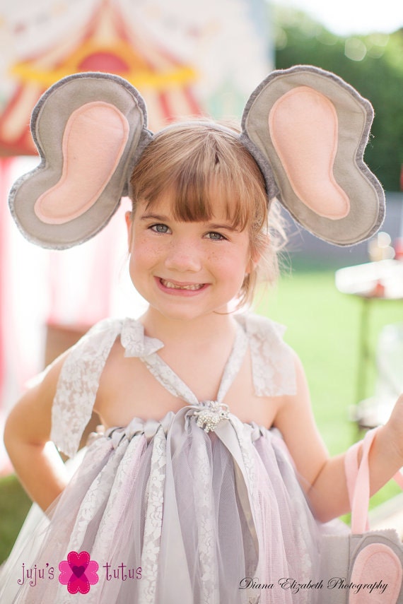 Silly Lil' Elephant Costume Accessories: Elephant Ears