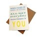 Military Greeting Card - Thinking of You