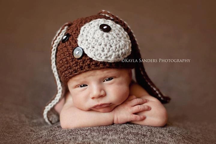 Puppy Crochet Hat