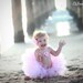 Beautiful Victorian Pink Petti Tutu with Matching Necklace