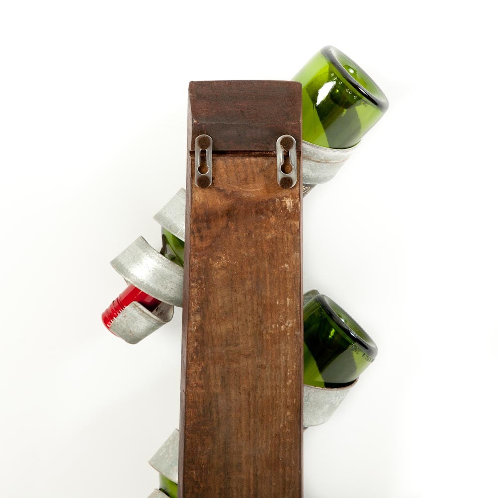 Wall-Mounted Wine Rack ("Chris's Curls")