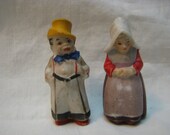 German Bisque 1915 era Frozen Charlotte Penny Doll German Couple