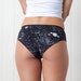 Glow in the Dark Solar System Underwear Womens