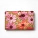Card Holder, Credit Card Wallet, Gift Card Holder, Rowan, Pink, Ochre, Brown, Floral, Business Card Case