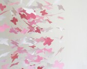 FREE SHIPPING The Pink Petite Butterfly Mobile. Nursery Decor, Photo Prop, Baby Shower Gift