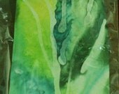 Necktie Rainforest on Silk