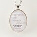 HTML Glass Pendant - Geek Jewelry