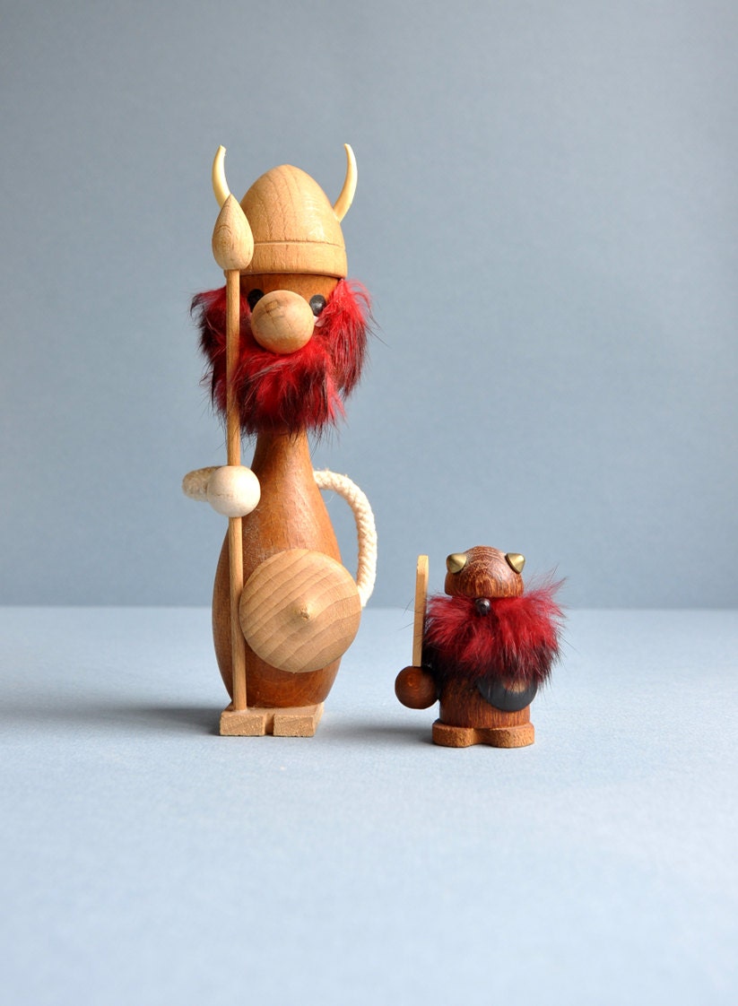 Danish Viking Figures - Set of 2