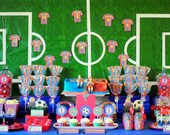 Barcelona Party Decorations-Printable Barcelona Soccer Birthday Party Decorations PDF Il_170x135