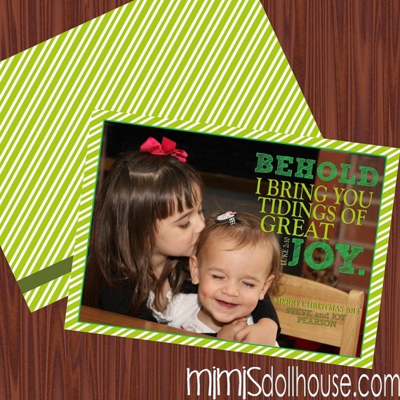 Religious Christmas Cards- Photo Cards-Holiday Cards Printable JPEG Il_570xn